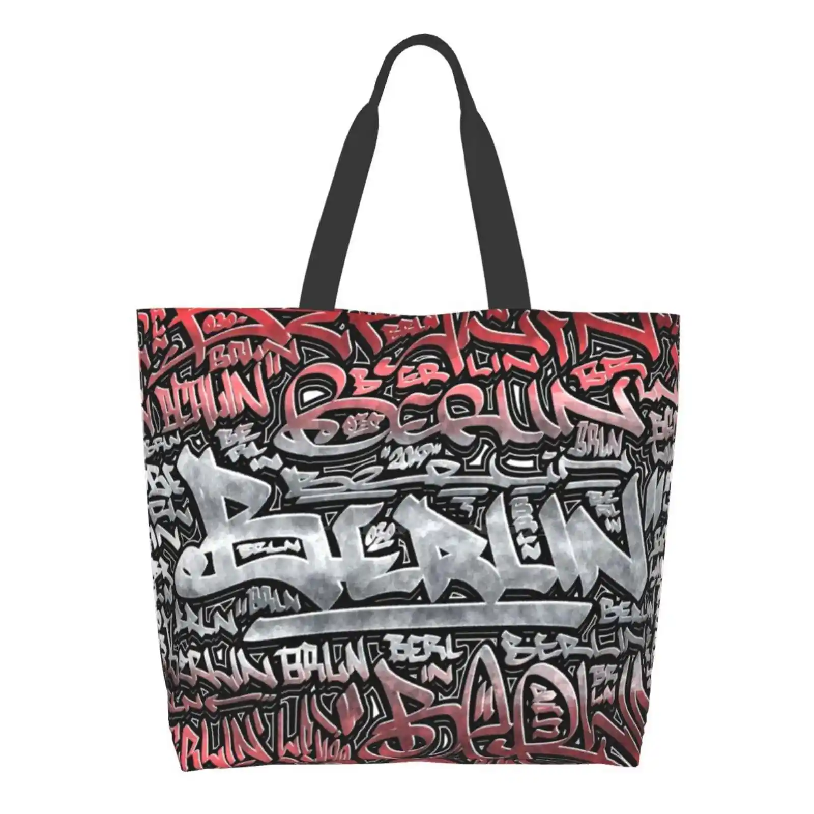 

Женская сумка-шоппер большого размера Берлина, берлиновая городская столица Bln Brln 030, Берлина ультра, хулиган ультра ультратонкая