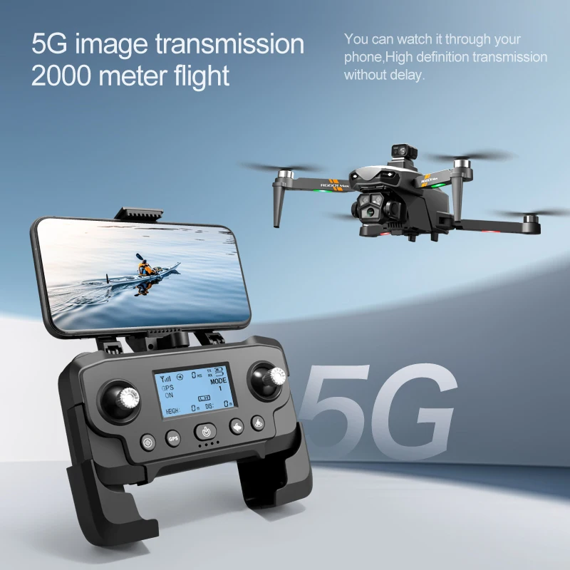 Drone GPS 8K avec double caméra - RG601MAX pliable