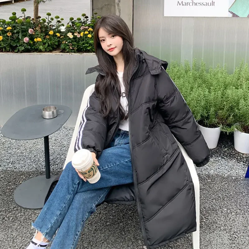 Clothing for Winter Jacket Women  Bubble Coat The New Cotton Long Korean Version Loose Thicken Casual