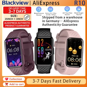 Blackview 1.47‘’ TFT Display R10 Sport Smart Watch for Men Women Blood Oxygen Heart Rate Health Monitoring Bluetooth Smartwatch