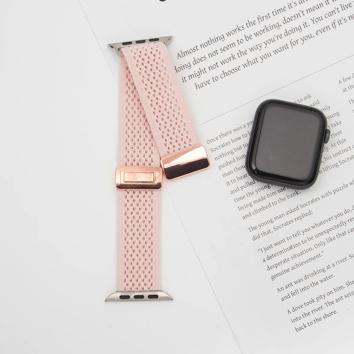 Braided Loop Nylon Strap for Smartwatch - Durable and Stylish Replacement Bracelet Band
