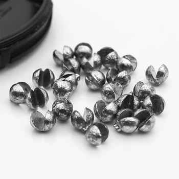 205pcs Fishing Weights Sinkers With Storage Box 5 Sizes Assortment Box Fishing Accessories (0.2g/0.28g/0.38g/0.5g/0.8g) 5
