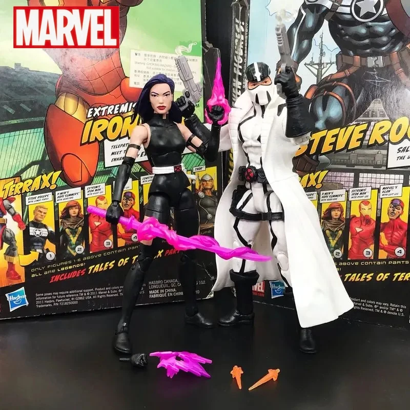 

Marvel Legends X Men Of War X-force Spirit Butterfly Ning Record White Ghost 6-inch Movable Doll Toy Gifts For Kids