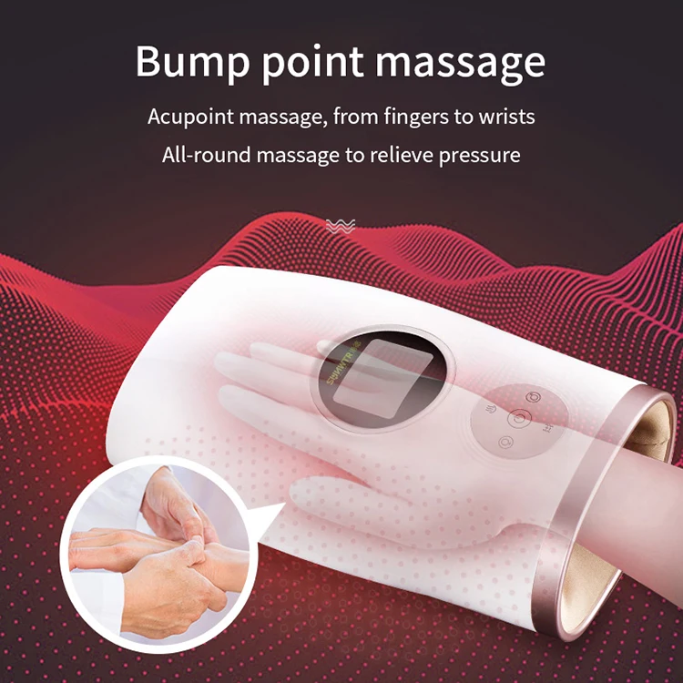 Wireless Hand Massager with Heat and Air Compression