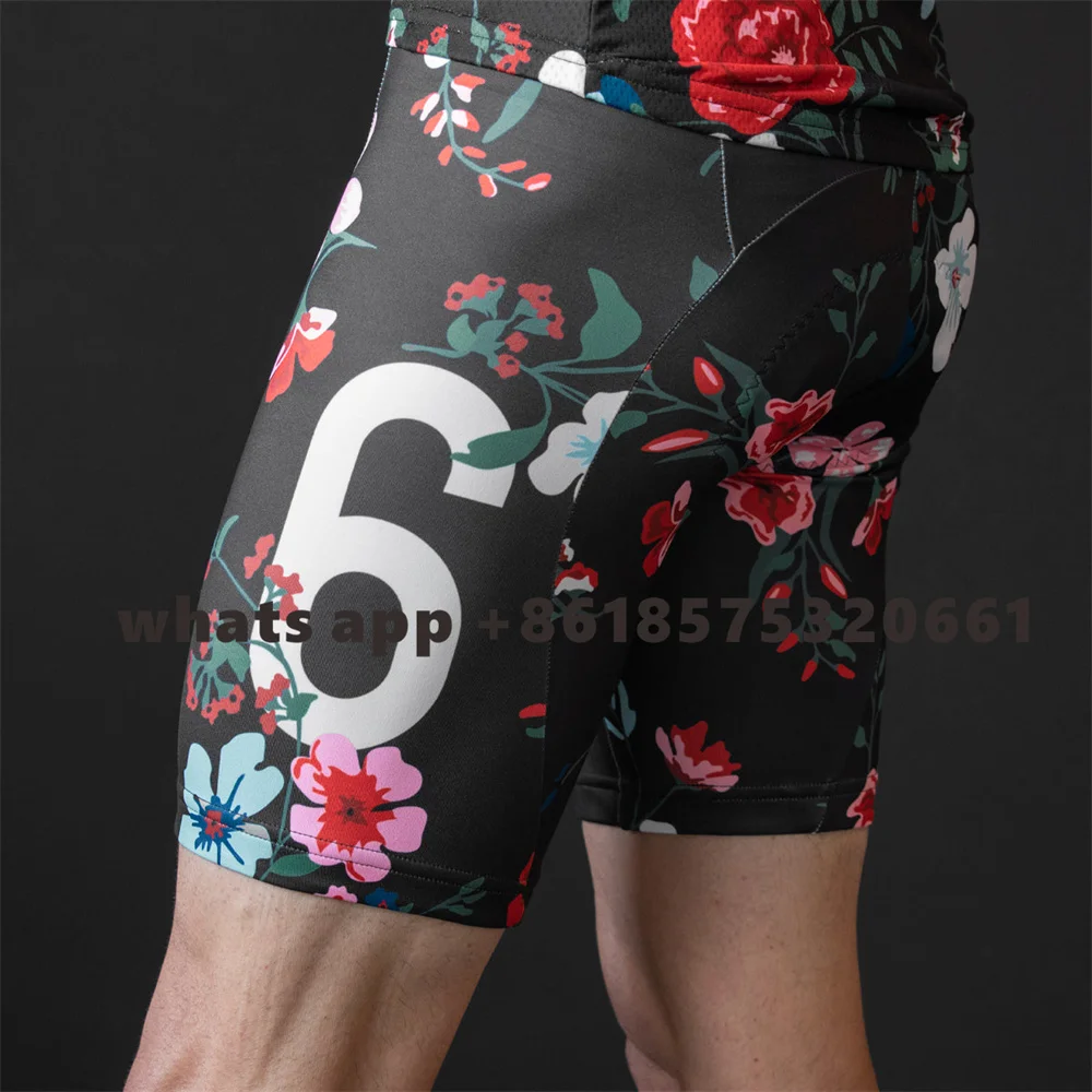 

2023 bicicleta tights downhill mtb Quick-Dry culotte ciclismo hombre Sport bicycle Sportswear Twin Six 9D Cycling Mens Shorts