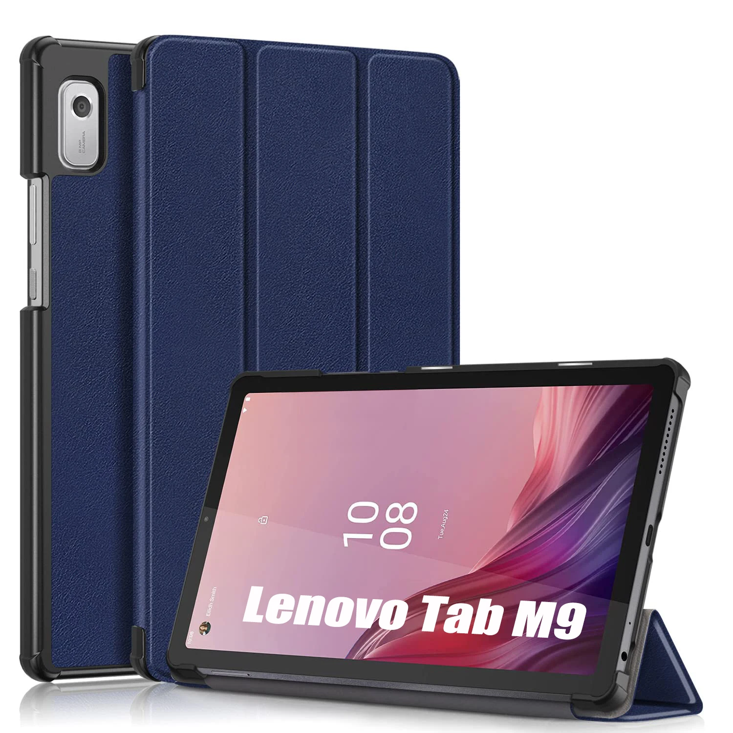 Custodia Per Tablet Lenovo Tab M9 Tb-310Fu Supporto Tri-Pieghevole Supporto Magnetico Per Lenovo Tab M9 Hd 9 Pollici