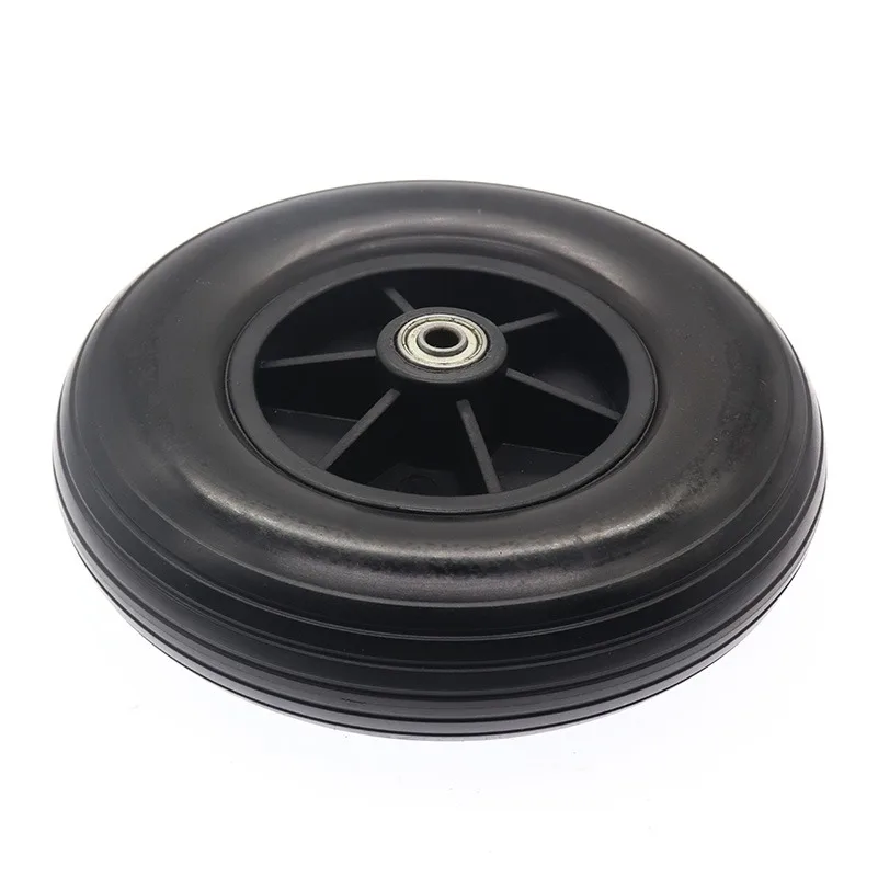 Rotelle Per Sedie A Rotelle 8x2 (200x50mm) In PU Antiscivolo - Sostituzione Per Ruote Anteriori Standard O Elettriche - Foto 3