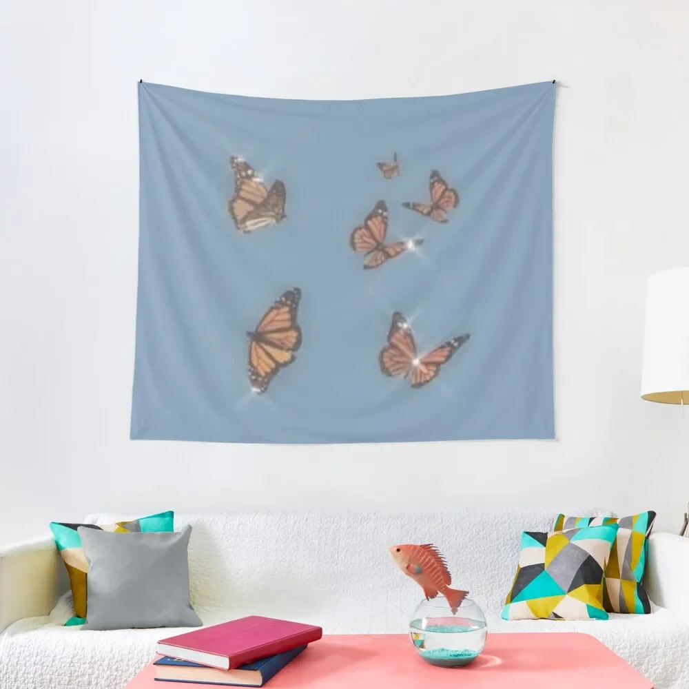 

butterflies Tapestry Room Decor Aesthetic Bedroom Deco Decoration For Home Tapestry