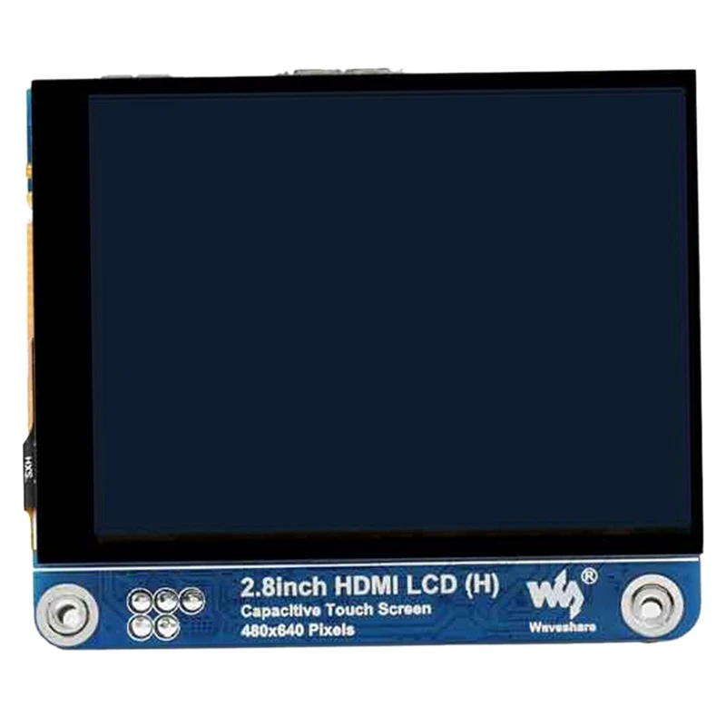 

Waveshare 2.8 Inch LCD Display Compatible 480X640 Capacitive Dual Touch Screen Display Display 4B 3B+/Jetson Nano