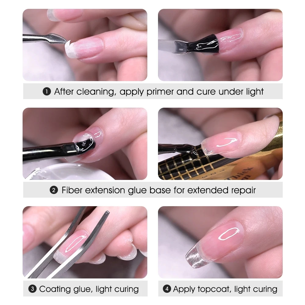 Jillnails Jelly Gel Builder Nails Extension Clear Nail Sculpt Rubber Cream Gel 100g 5
