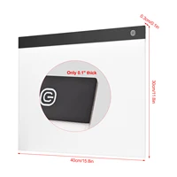 A3 Copyboard Ultra-thin LED Light Pad Stepless Brightness Translucent Drawing Board USB for Artist Animation Sketch Architecture - Image 2