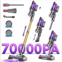 Aspirateur sans fil Tdyon Nova 680W 70000PA, autonomie de 75 minutes, batterie amovible, recharge murale autonome, pour poils d'animaux, tapis et maison 1