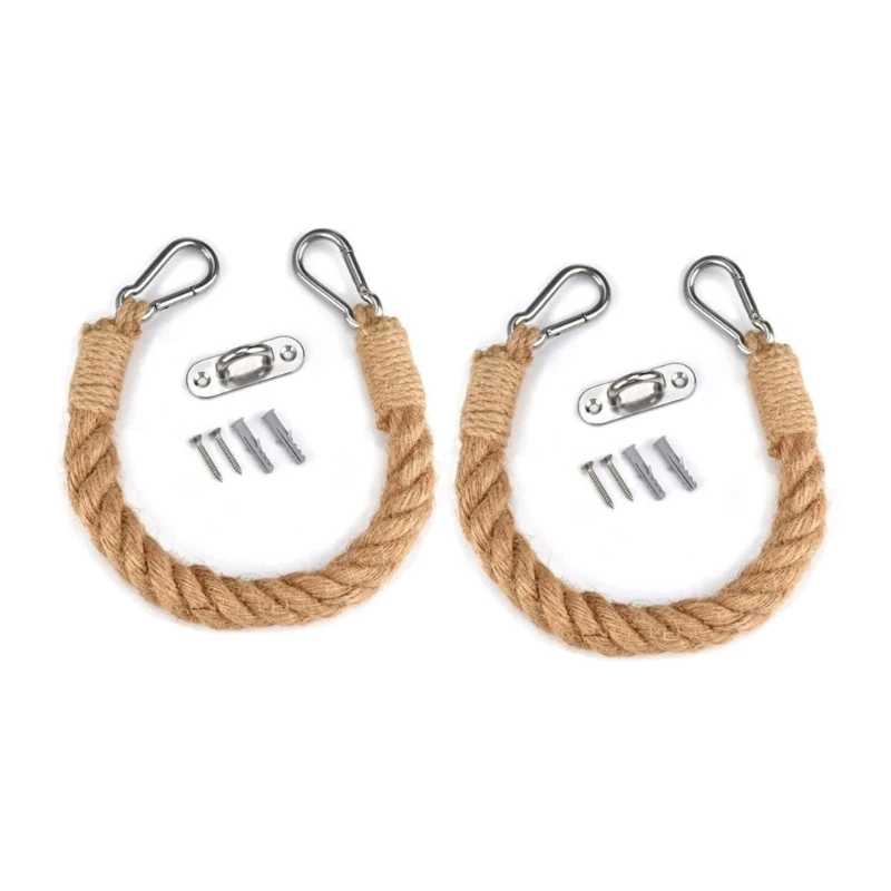 

2set Space Saving Towel Holder Rope Toilet Paper Holder Convenient Bathroom Accessories Vintage Decoration