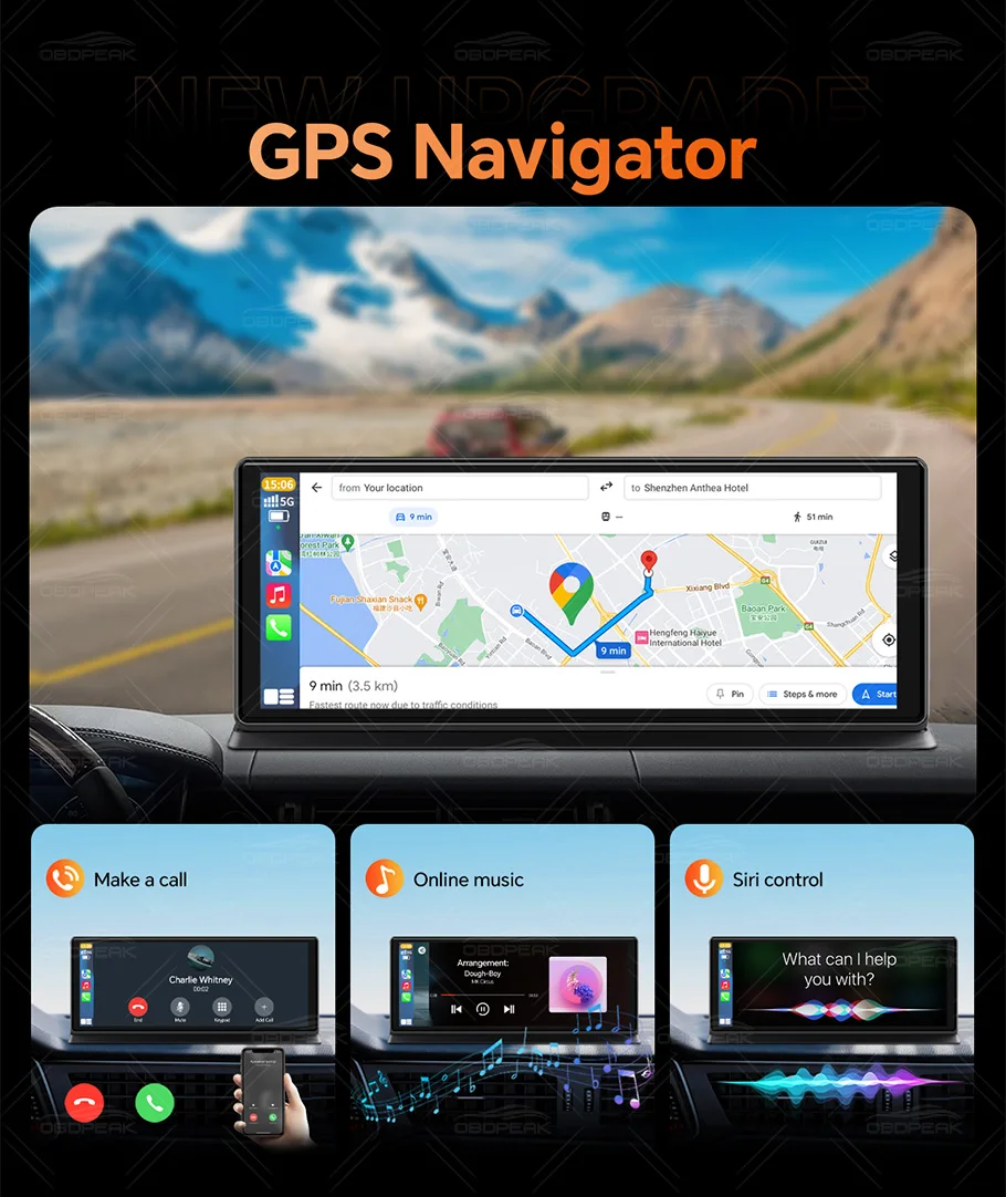 GPS Navigation Display