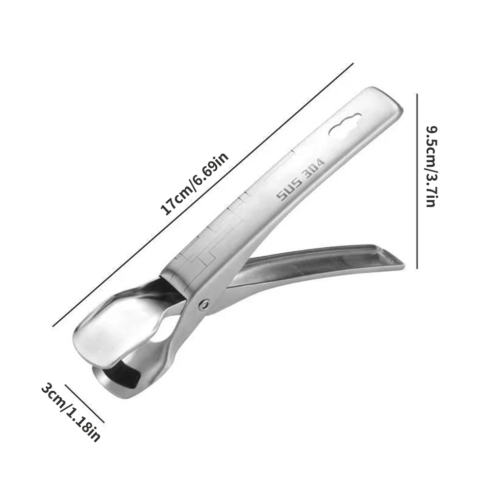 1PC Stainless Steel Anti-Ironing Bowl Clip Non-Slip Steamer Dish Clip Lifting Dish Utensils Household Kitchen Plate
