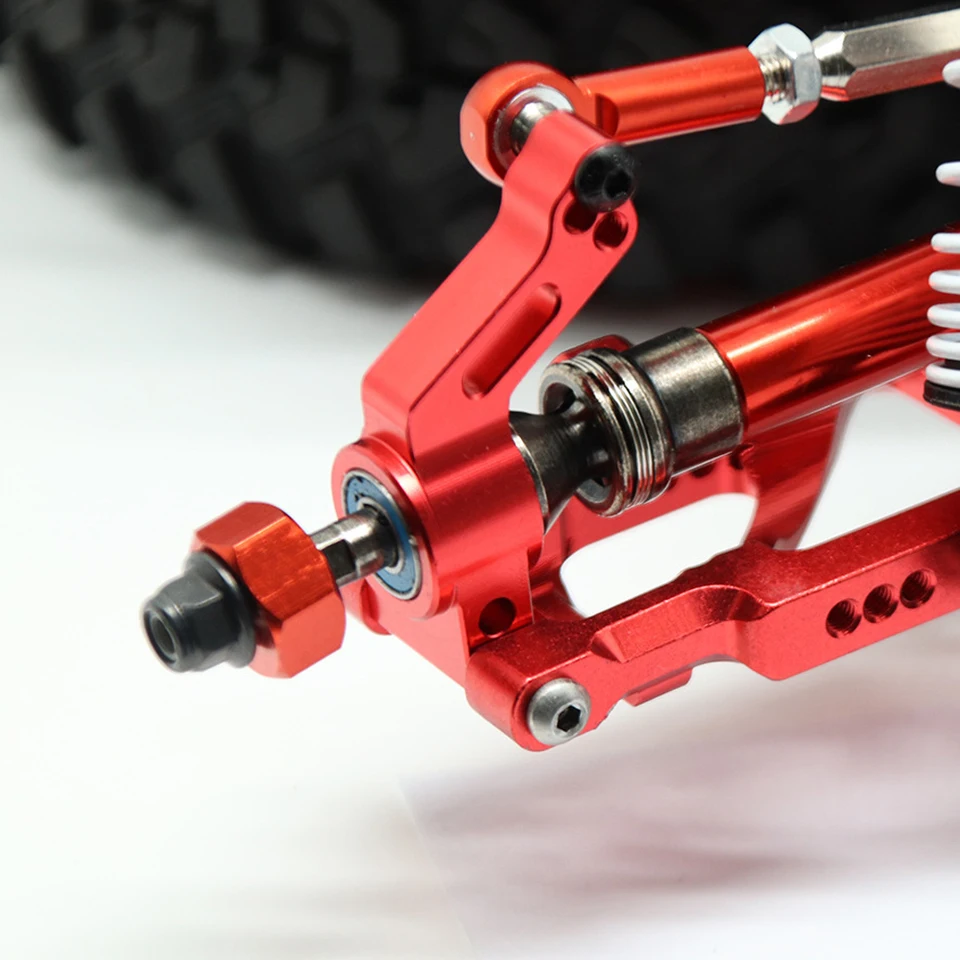 INTEGY CNC Aluminum Rear Hub Carriers For Traxxas 1/10 Bandit - Performance Upgrade, Anodized Finish