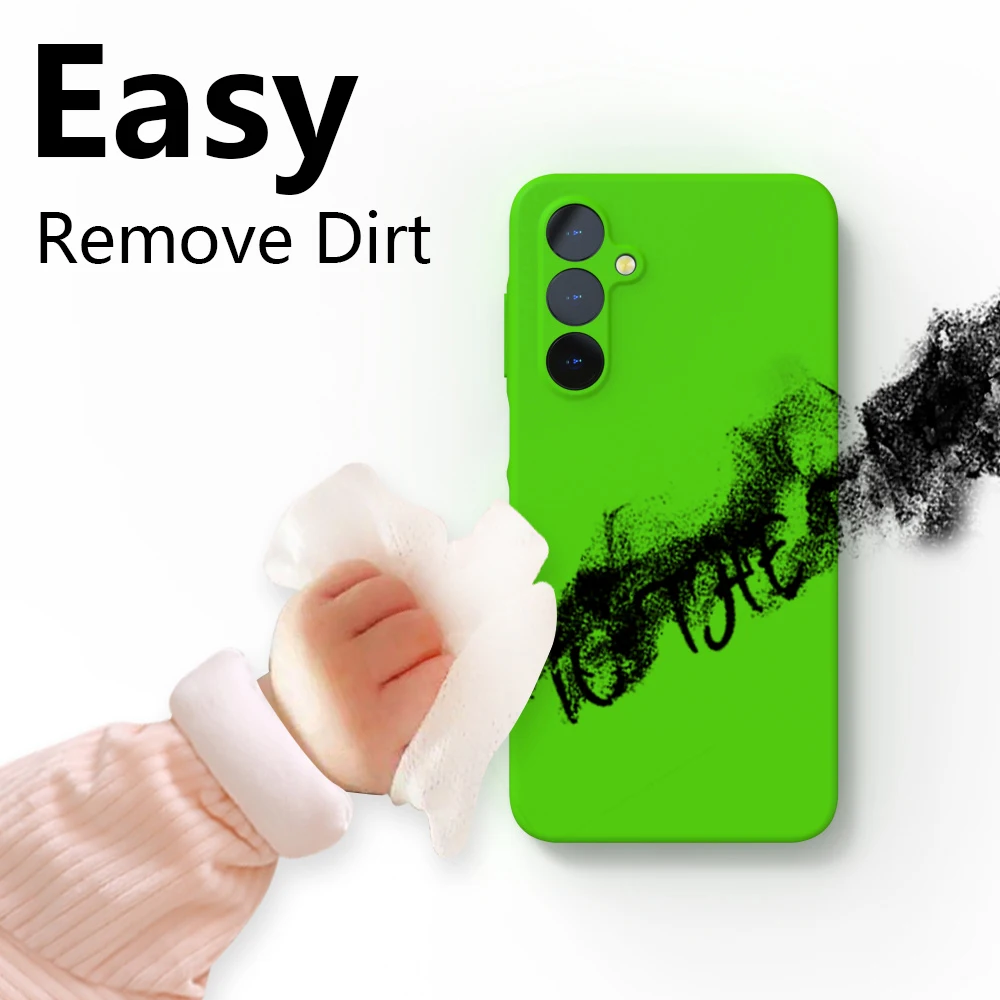 Original Liquid Silicone Protective Bumper Case Cover