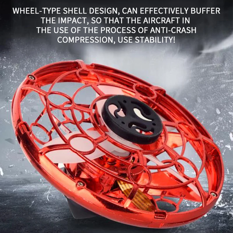 Flynova Flying Spinner UFO Boomerang Mini Drone Magic Led Light Kids Children Adult Fidget Toys Christmas Birthday Gift Children 5