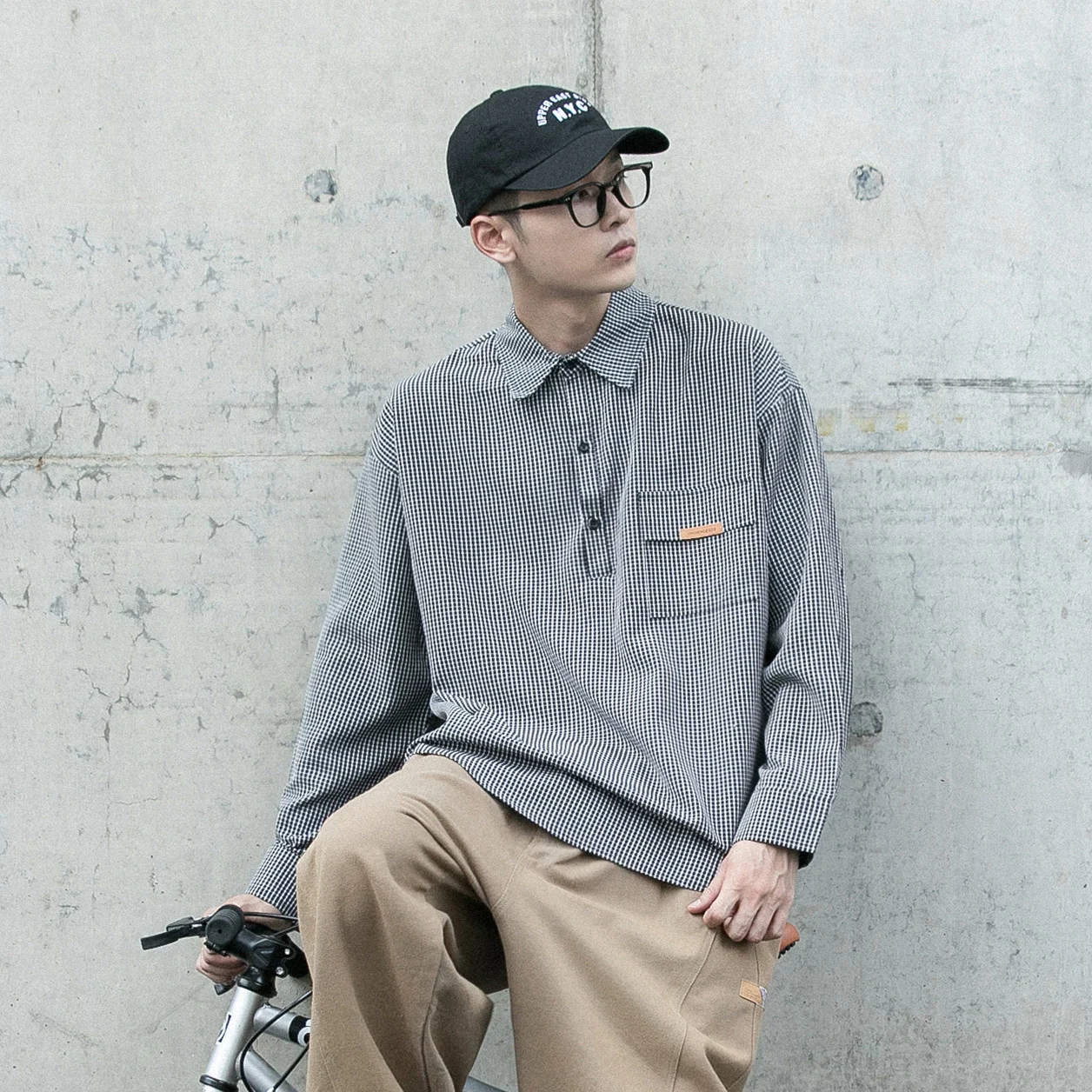 

2022 Men's Long Sleeve Classic Style Hawaiian Cargo Cotton Shirts Lattice Printing Fashion Shirts Camisa Masculina Size M-5XL