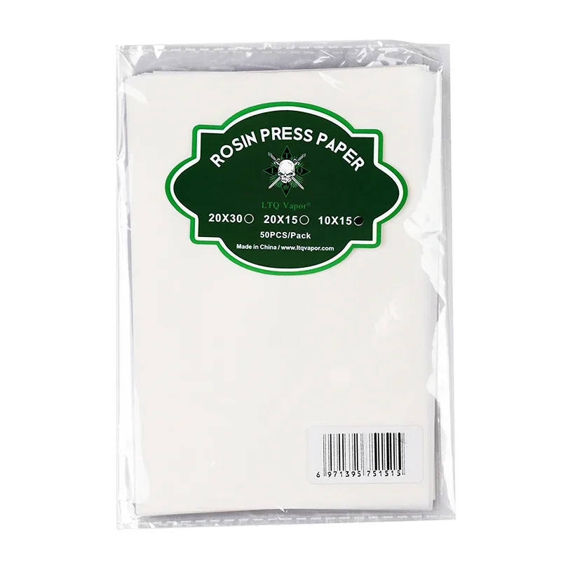 Rosin Press Bags 50pcs/Bag 15/20/30cm Size Wax Concentrates Oil Banking Filter Paper Extracting Machine Smoke Accesoires Tool
