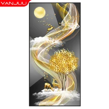 5D Diamond Painting Full Drill gold deer Mosaic Full Round/Square Diamond Embroidery Kits Diy Home Decor Rhinestones Painting