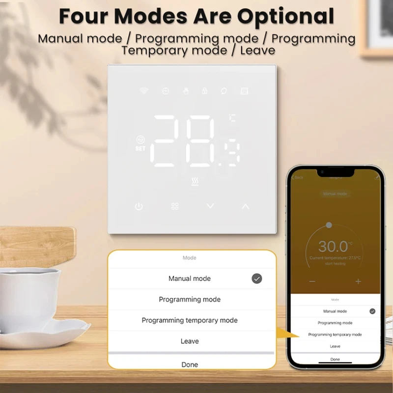 Tuya Wifi Smart Thermostat Electric Heating Water Gas Boiler Temperature Controller Works Google Home Alexa Alice MIUCDA