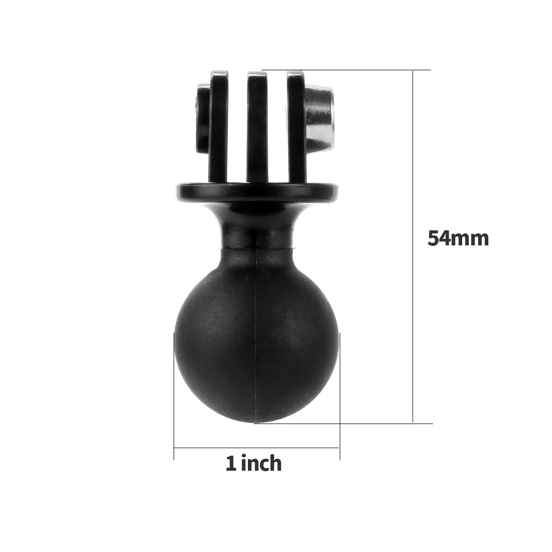 BGNing Camera Ball Head Base Adapter Fixed for Underwater Housing Camera Tray Ha