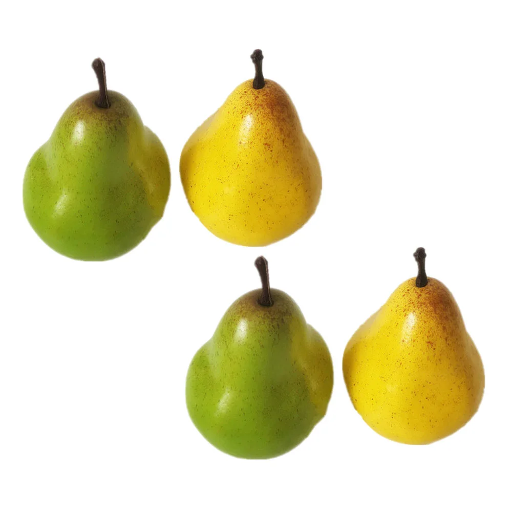 Simulation Pear Artificial Fruit Model Photography Props Lightweight Foam Material Shop Window Adornment Festive artificial fruits and vegetables
