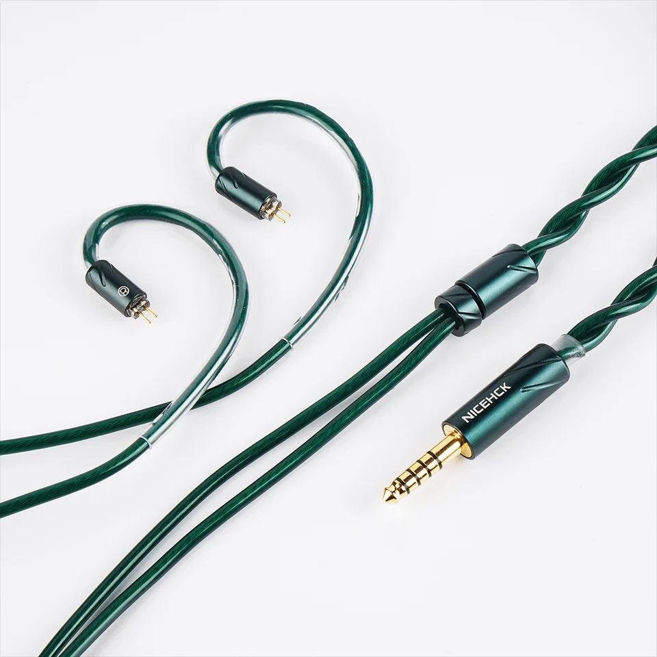 NICEHCK JadeRiver HiFi ケーブル 4 つのハイエンド導体混合イヤホン
