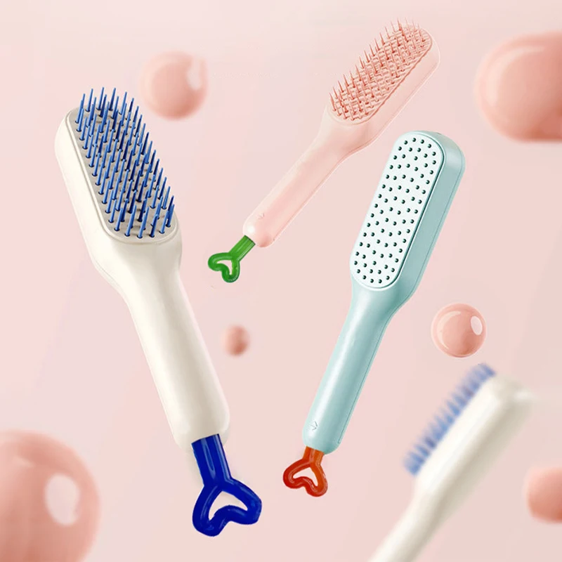 

Массажная расческа антиспутывающаяся статическая расческа для волос не спутывается и не спутывается, быстрое массажное средство для быстрого массажа кожи головы, расческа для отшелушивания волос