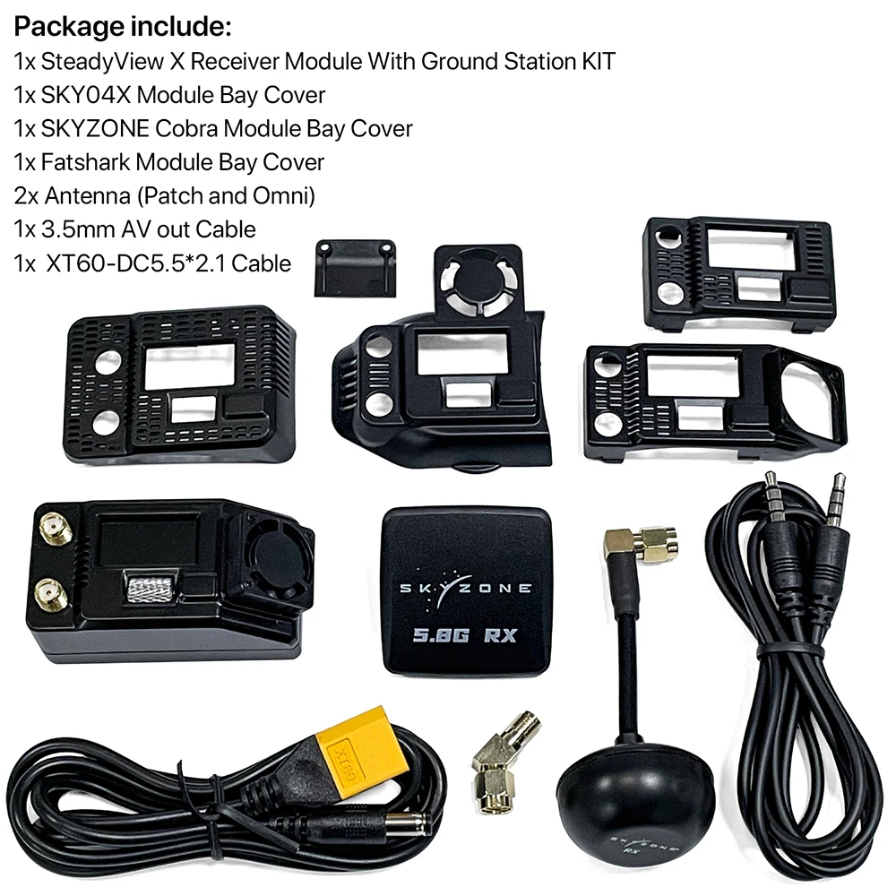 【美品】SKYZONE SteadyView X 受信モジュール SKYZONE SteadyView X 5.8Ghz IPS Screen Receiver Module | FPV