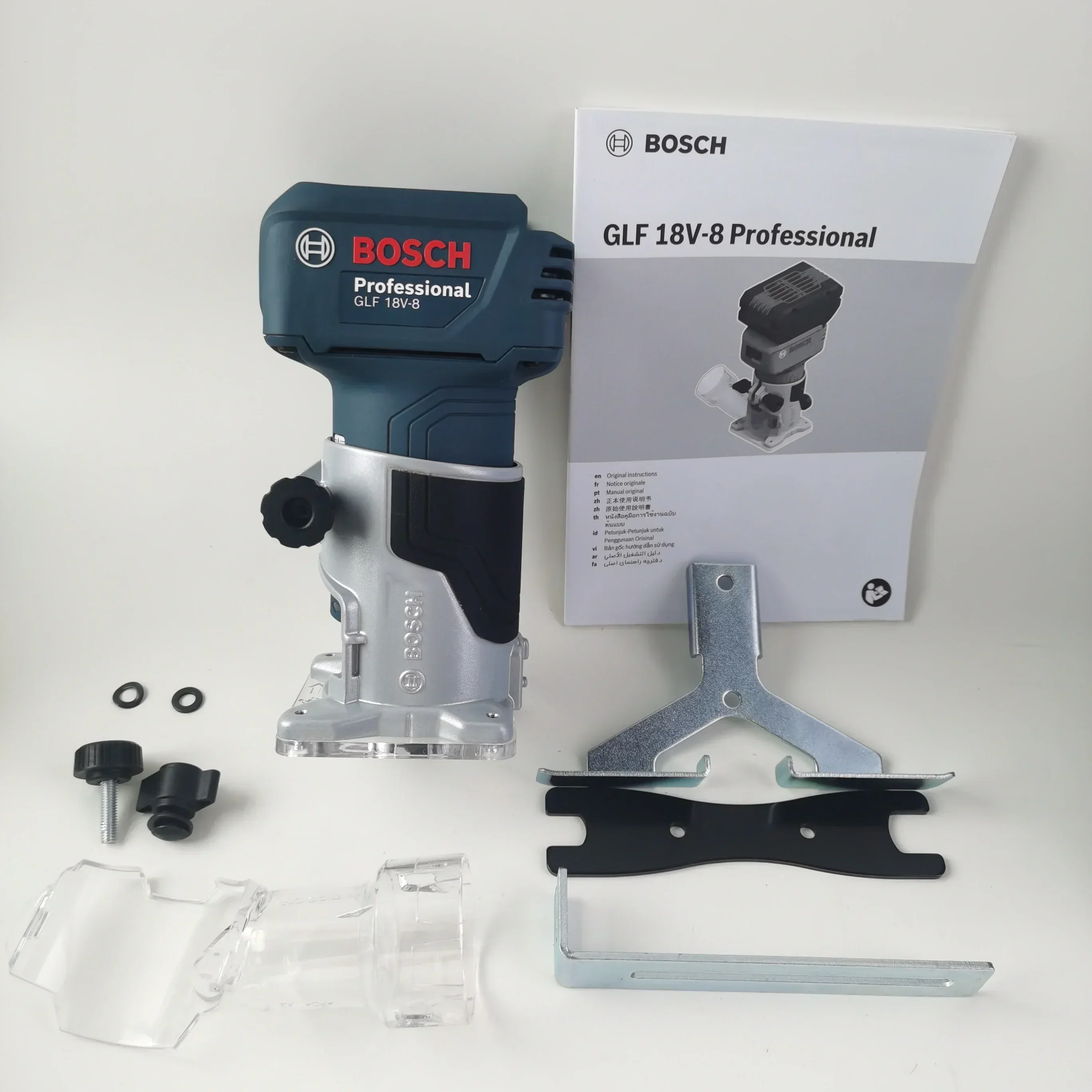 BOSCH GLF18V-8 Electric Trimmer Wood Router Machine Carpentry Tool Trimming Grooving Carving Milling Bosch GLF 18V-8 3