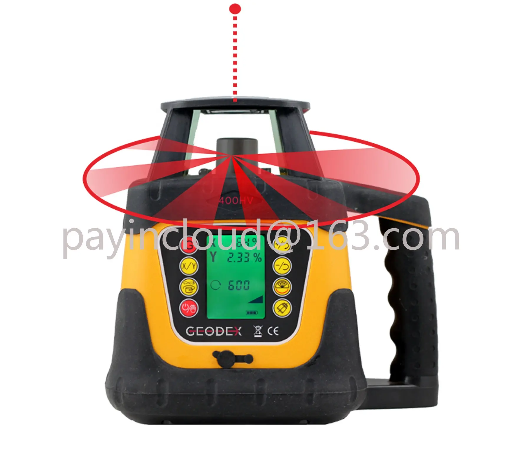 

Digital Multi-functional Full-automatic Rotary Laser Level Rotating Red Laser Level