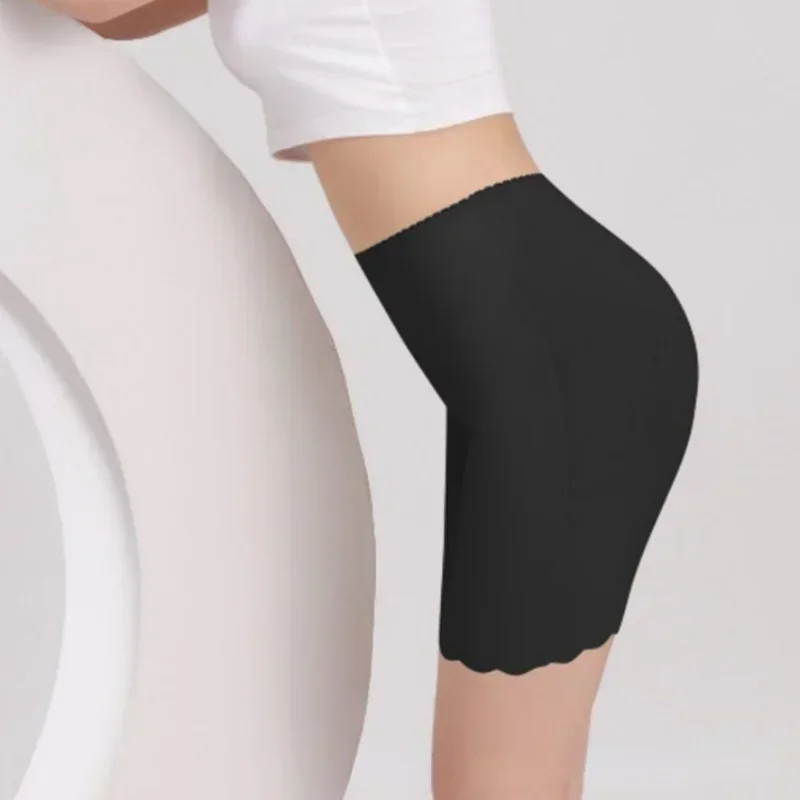 Ice Silk High waist panties Seamless Safety Short Pants High Waist Shapers Summer Skirt Underpants Women's Intimates Women Underwear