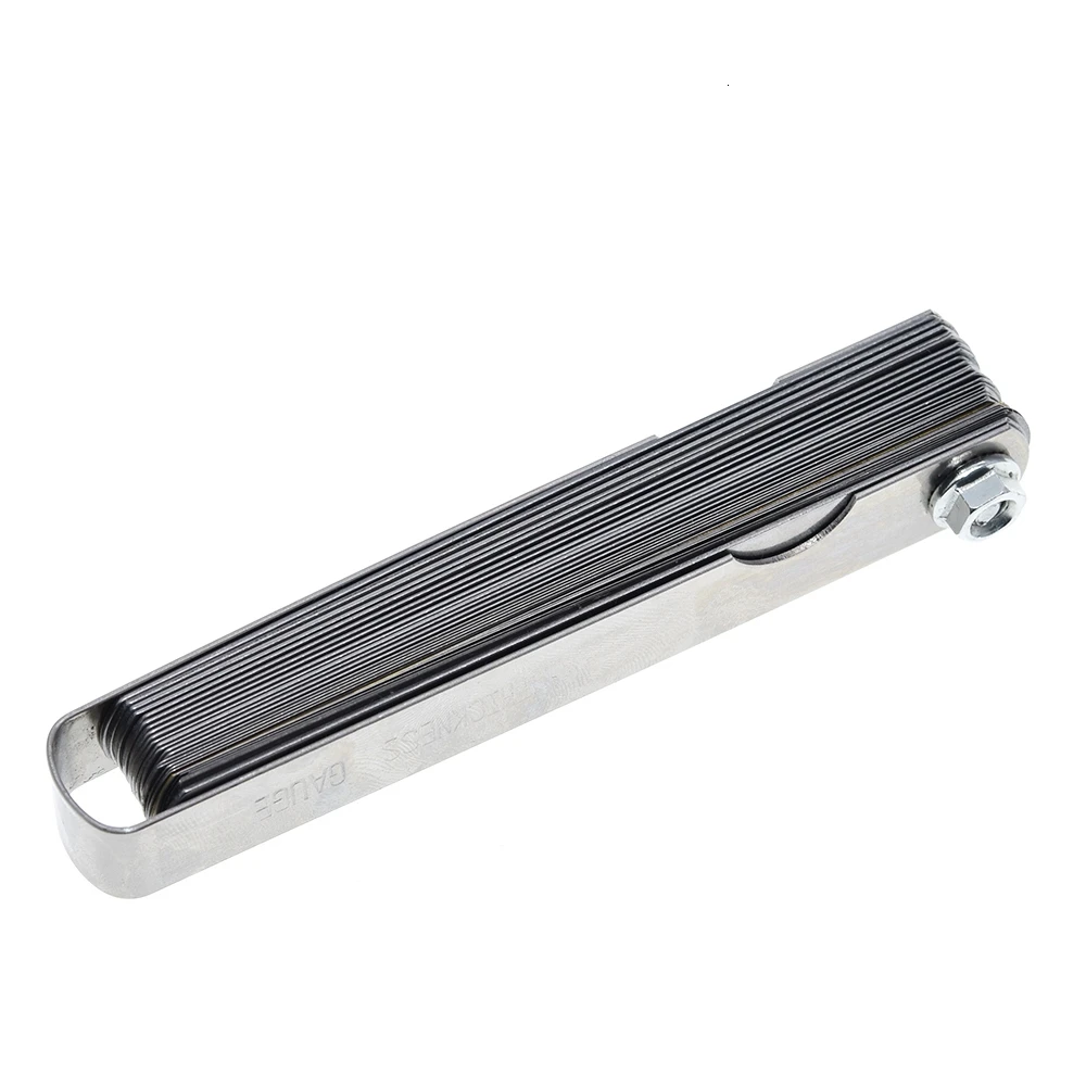 32 Blades Metric Thickness Gage Set Tappet Valve Feeler Gauge Measuring Range 0.04mm-0.88mm