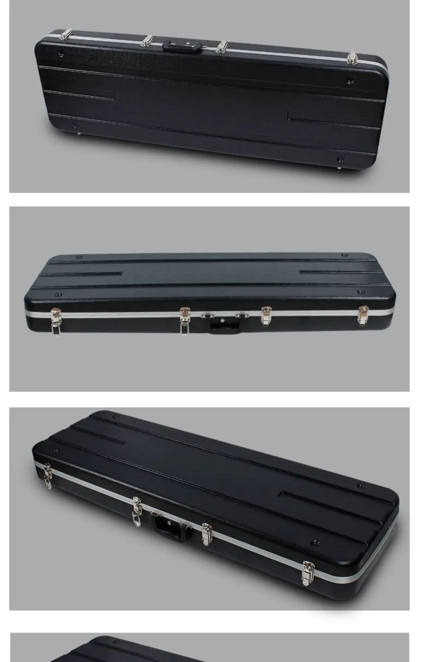 Electric guitar case Lightweight thickened piano case ABS rectangular cushioning bag Air consignment Hard shell Guitar bass
