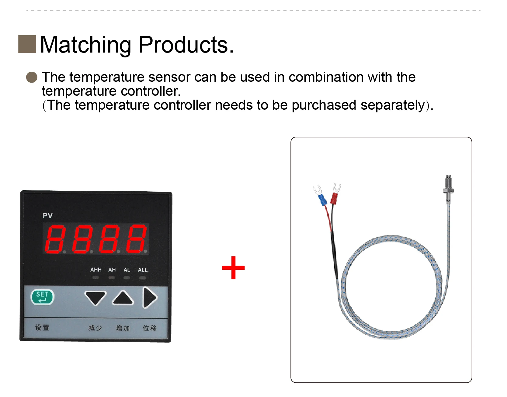 K Type Armored Thermocouple WRNT-02K M6 Screw Thread Spring Loaded Temperature S