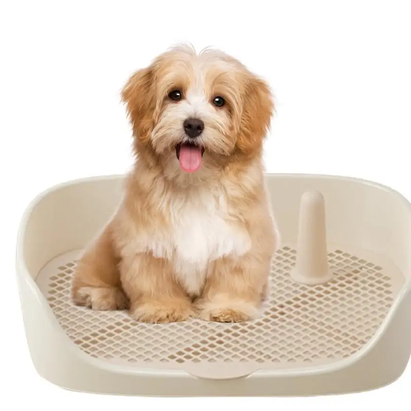 

Dog Litter Box Indoor Outdoor Pee Pad Holder Portable Dog Training Toilet Puppy Pet Toilet Tray Litter Box For Small Medium dogs