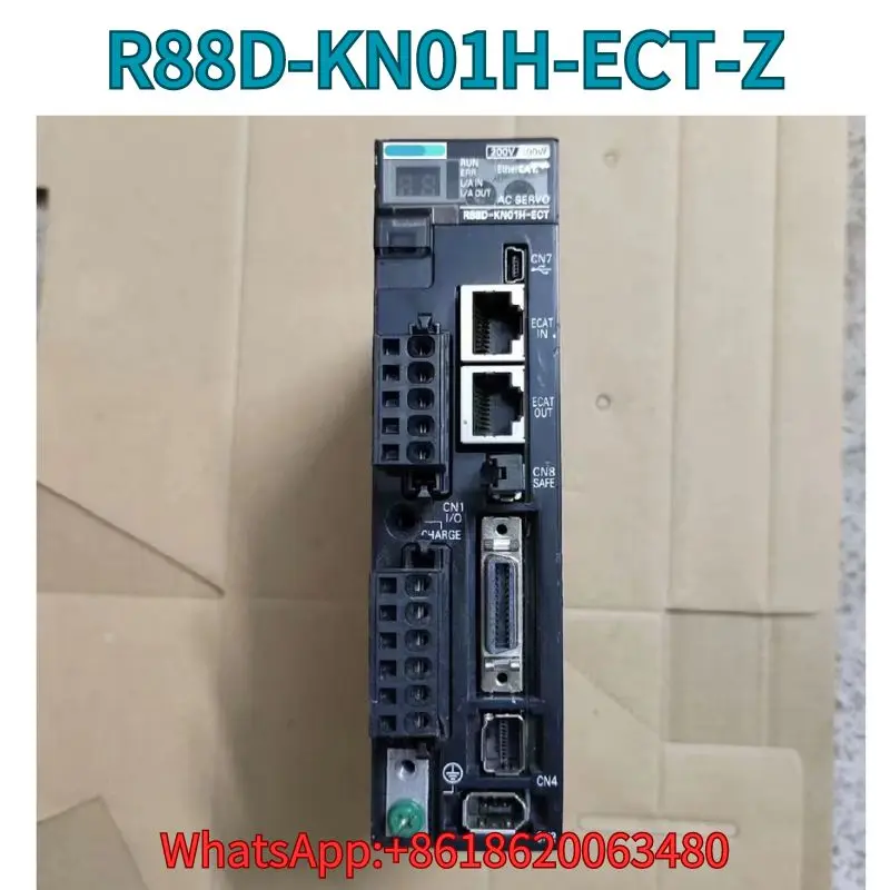 중고 R88D-KN01H-ECT-Z 서보 드라이버 테스트, 빠른 배송, 100W