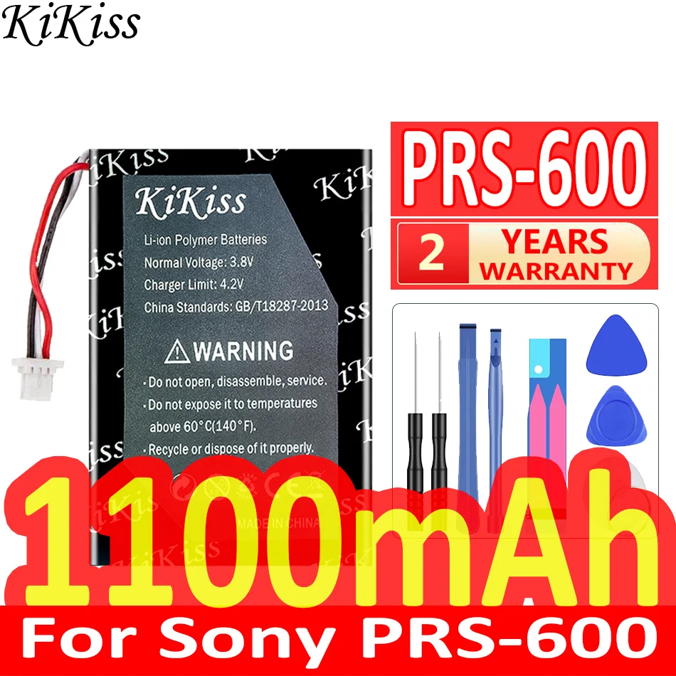 1100Mah Kikiss Potente Batteria Prs600 Per Sony Prs-600 Prs-600/Bc Prs-600/Rc Prs-700 Prs-700Bc E-Book Digital Bateria