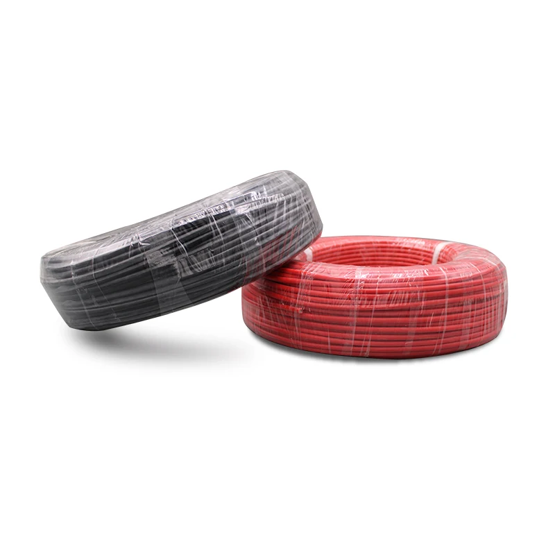 

10 м/лот высококачественный провод силиконовый 10 12 AWG 5 м красный и 5 м черный цвет