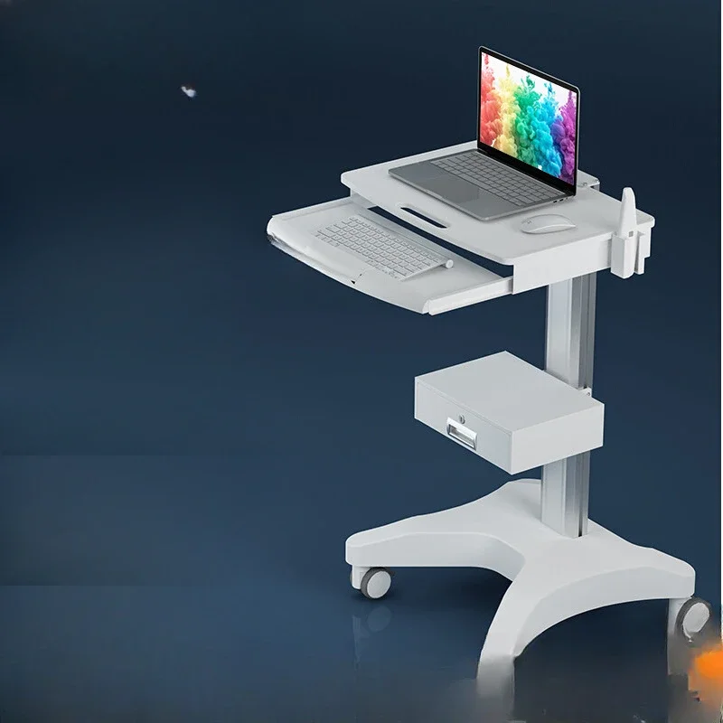 

Dental mouth scanning trolley, dental clinic trolley, medical computer equipment storage shelves