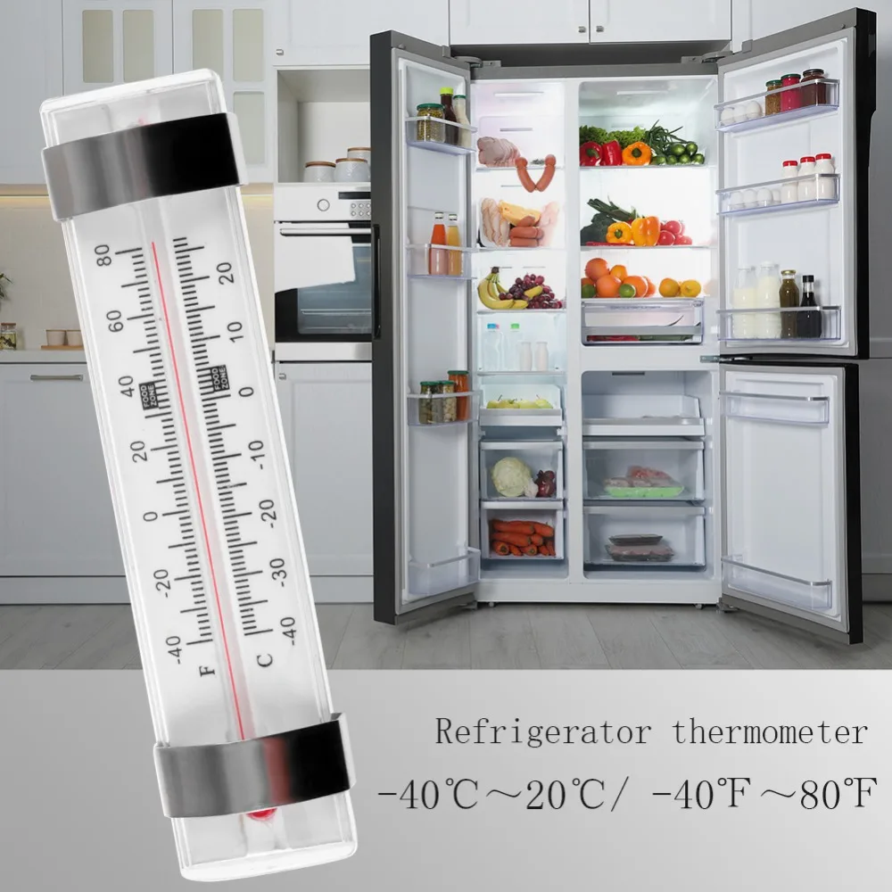 Hanging Hook Fridge Freezer Tester Detector Temperature Meter Temperature Gauge Fridge Thermometer Refrigerator Thermograph
