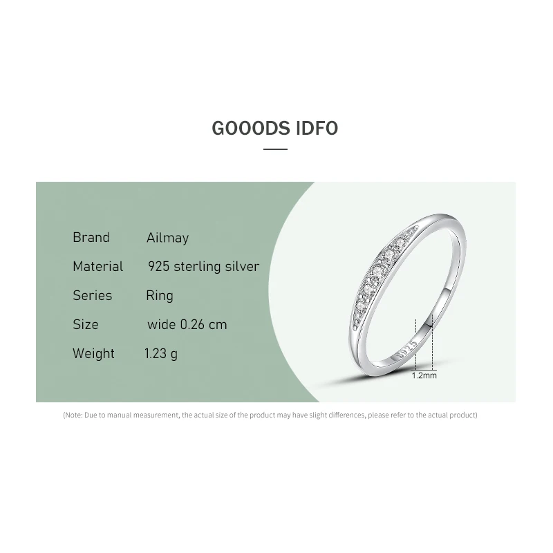 925 Sterling Silver Classic Simple AAAAA Level Dazzling Zirconia Finger Rings For Women Wedding Statement Jewelry