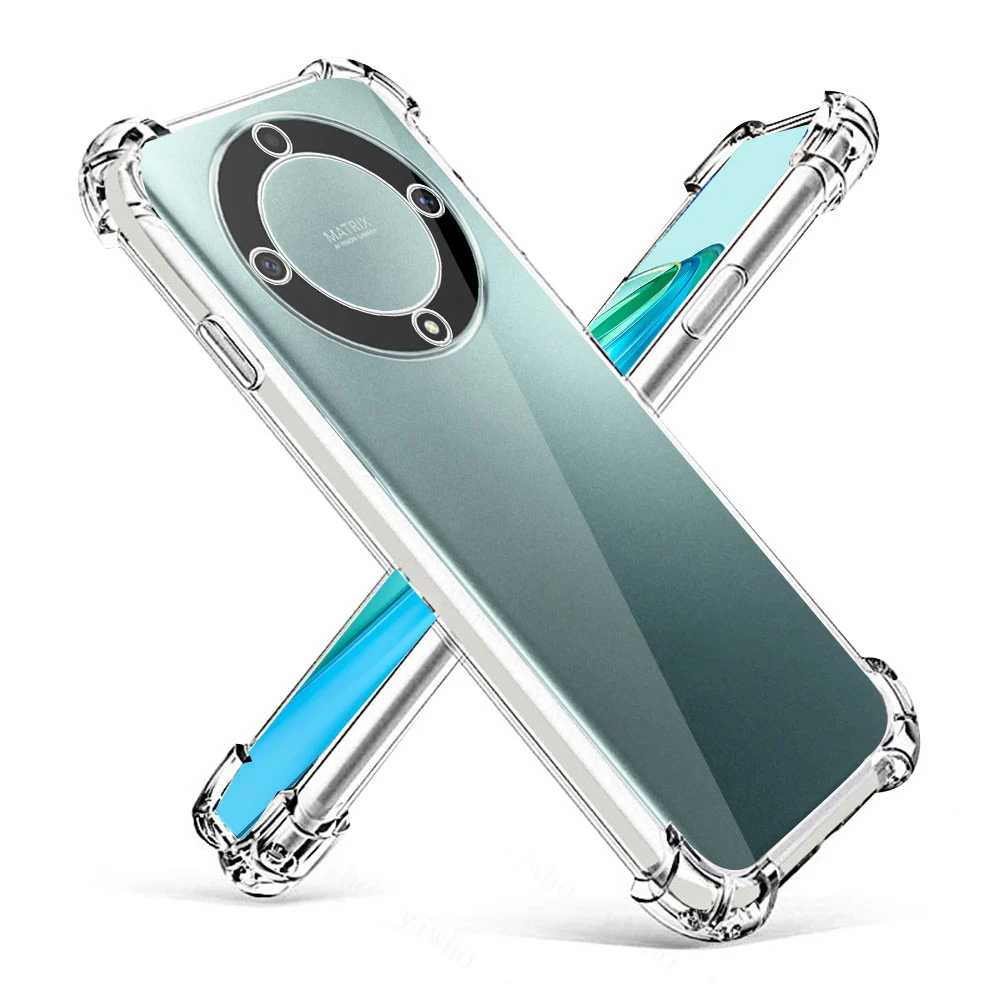 Transparent Shockproof TPU Phone Case
