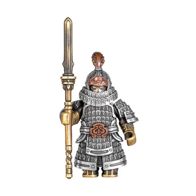取り外し可能なスパルタ司令官 メタルオーナメント 銅製フィギュア
