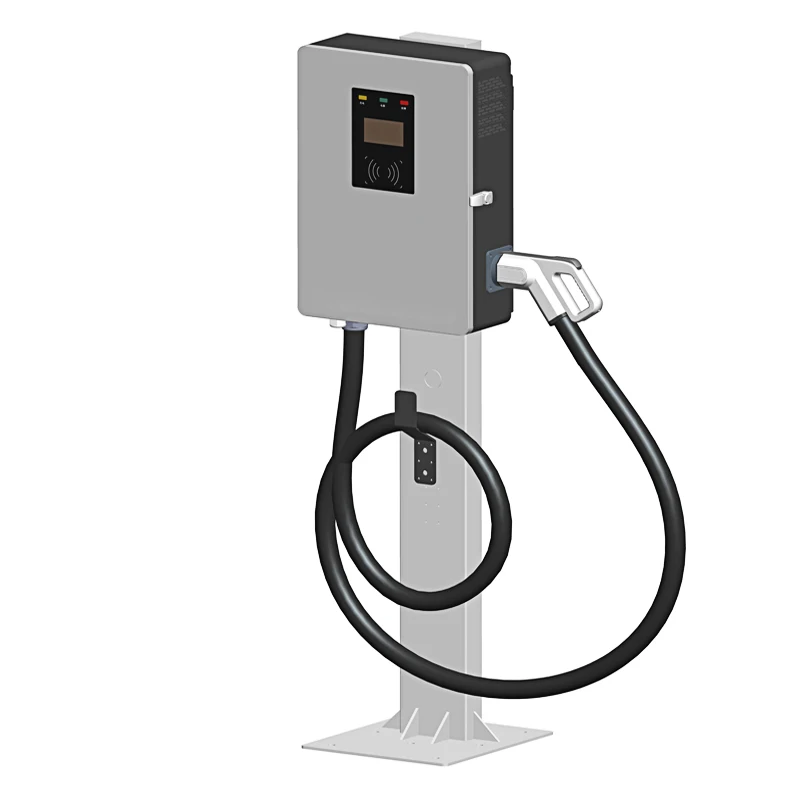 Ccs2 20Kw Wallbox Dc Commercial Home Veicolo Elettrico Ev Charger Station 50A Supercharger Con Touch Screen A Colori Da 4.3 Pollici