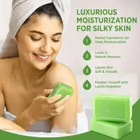 Savon à l'arbre à thé pour l'acné du visage et du corps, 100g, barre de savon à l'huile d'arbre à thé pour le visage et le corps, nettoyant naturel pour la peau grasse, sèche et démangeaisons 5