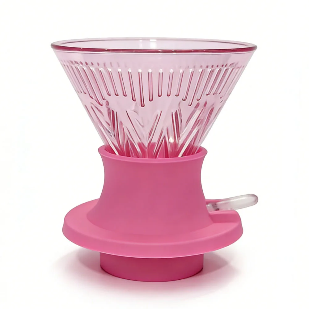 فلتر قهوة YRP يدوي قابل لإعادة الاستخدام بتصميم V-...