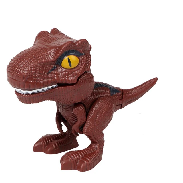 Dinosaure mordant les doigts, modèle tyrannosaure Rex, Jurassic, jouet pour  enfants, articulations mobiles - AliExpress